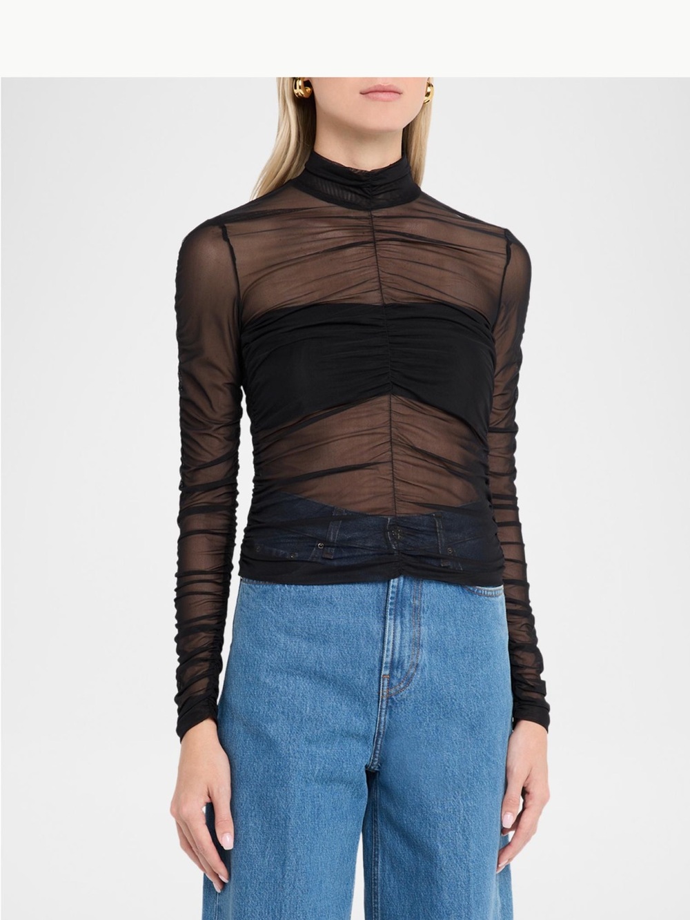 Favorite Daughter, Mesh Party Top, XS